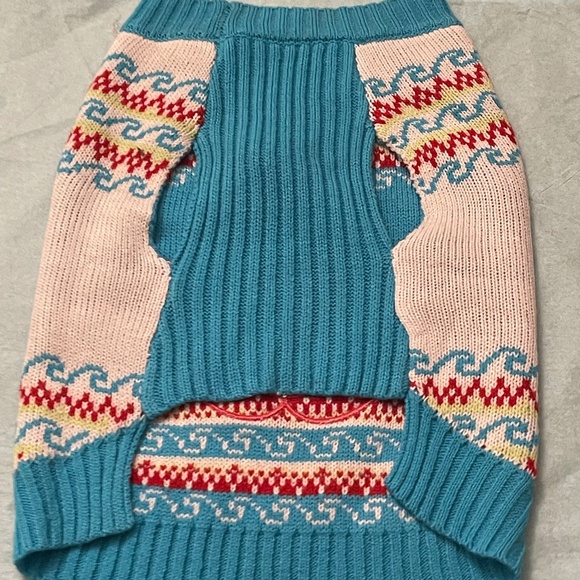 NWT! More & Merrier Crab Pet Sweater MEDIUM Cat Dog Christmas - Picture 7 of 12